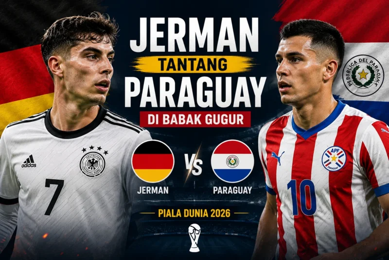 Jerman Tantang Paraguay di Babak Gugur.webp